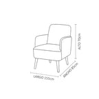 Love Seat Harvey 2 plazas