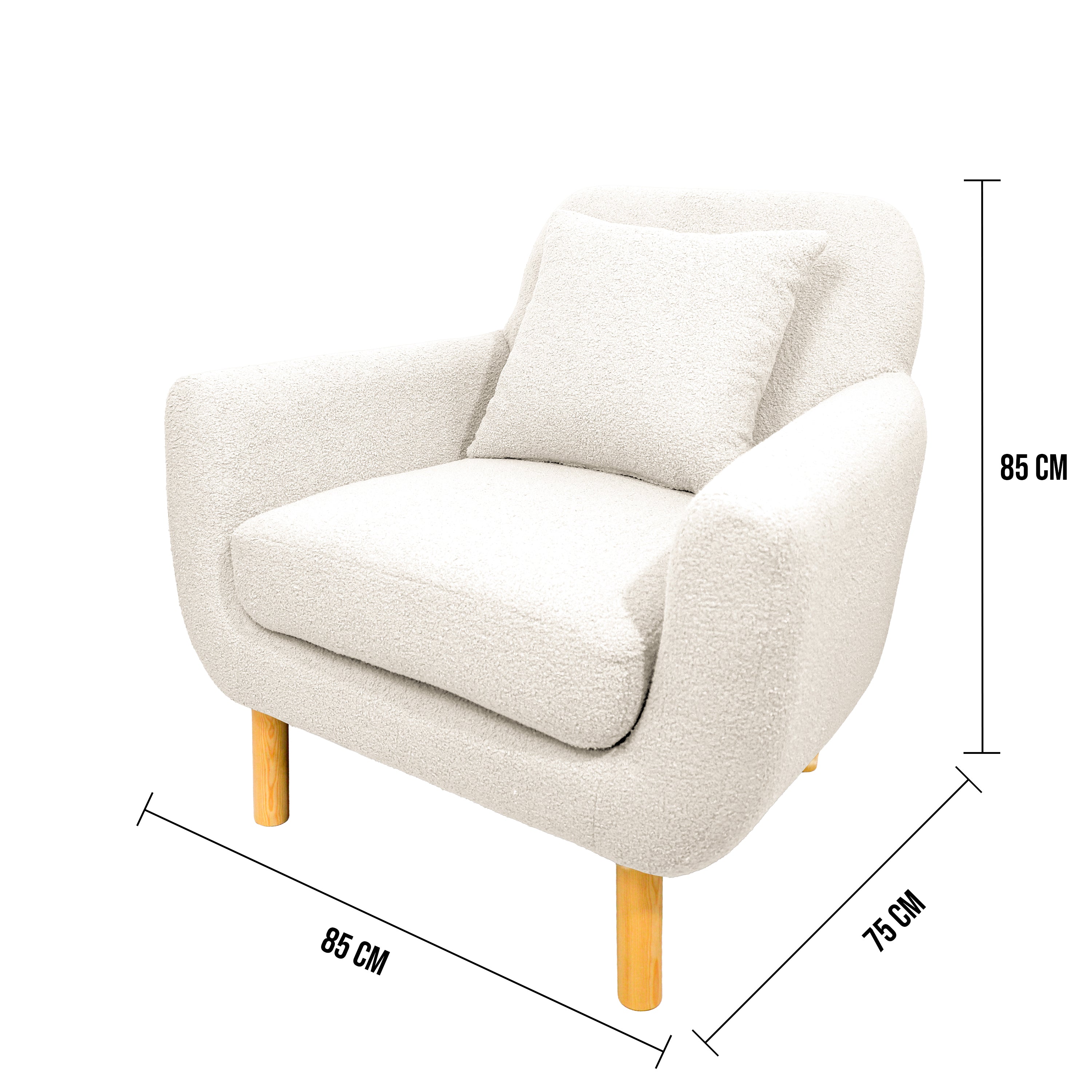 Sillón Ross Crema