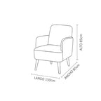 Love Seat Ross 2 plazas